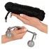 Kép 11/15 - You2Toys Bondage Plugs - fém tágító gömbök (149g) - ezüst - 6