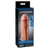 Kép 1/5 - X-TENSION Perfect 1 - élethű péniszköpeny (17,7cm) - natúr
