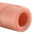 Kép 3/4 - X-TENSION Mega 3 - élethű péniszköpeny (22,8cm) - natúr - 3