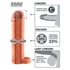 Kép 4/4 - X-TENSION Perfect 1 - heregyűrűs péniszköpeny (17,7cm) - natúr - 4