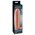 Kép 1/4 - X-TENSION Perfect 2 - heregyűrűs péniszköpeny (19cm) - natúr