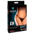Kép 1/9 - HOOKUP Bowtie Bikini - akkus vibrációs bugyi szett (fekete)