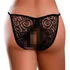 Kép 3/9 - HOOKUP Peek-a-boo - akkus, vibrációs bugyi szett (fekete) - 3