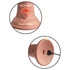 Kép 13/13 - King Cock Elite 6 - tapadótalpas, élethű vibrátor (15cm) - sötét natúr - 7