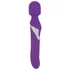Kép 7/21 - Javida Wand & Pearl - 2in1 masszírozó vibrátor (lila) - 4