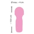 Kép 10/10 - SMILE Mini Wand - akkus, mini masszírozó vibrátor (pink) - 10