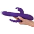 Kép 15/25 - SMILE Triple - akkus, tripla karos, forgó-lökő vibrátor (lila) - 8