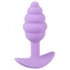 Kép 5/15 - Cuties Mini Butt Plug - szilikon anál dildó - lila (2,8cm) - 3