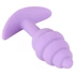 Kép 9/15 - Cuties Mini Butt Plug - szilikon anál dildó - lila (2,8cm) - 5