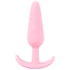 Kép 3/15 - Cuties Mini Butt Plug - szilikon anál dildó - pink (2,1cm) - 2