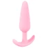 Kép 5/15 - Cuties Mini Butt Plug - szilikon anál dildó - pink (2,1cm) - 3