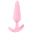 Kép 3/8 - Cuties Mini Butt Plug - szilikon anál dildó - pink (2,1cm) - 3