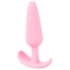 Kép 4/8 - Cuties Mini Butt Plug - szilikon anál dildó - pink (2,1cm) - 4