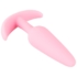 Kép 6/8 - Cuties Mini Butt Plug - szilikon anál dildó - pink (2,1cm) - 6