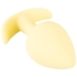 Kép 6/8 - Cuties Mini Butt Plug - szilikon anál dildó - sárga (3,1cm) - 6