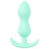 Kép 3/15 - Cuties Mini Butt Plug - szilikon anál dildó - menta (2,8cm) - 2