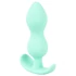 Kép 7/15 - Cuties Mini Butt Plug - szilikon anál dildó - menta (2,8cm) - 4