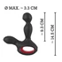 Kép 21/27 - You2Toys - Massager - akkus forgó, melegítős prosztata vibrátor (fekete) - 11