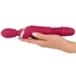 Kép 13/19 - Javida Thrusting - 3in1 masszírozó vibrátor (piros) - 7