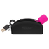 Kép 5/13 - PalmPower Pocket Wand - akkus, mini masszírozó vibrátor (pink-fekete) - 3