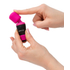 Kép 9/13 - PalmPower Pocket Wand - akkus, mini masszírozó vibrátor (pink-fekete) - 5