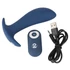 Kép 15/15 - You2Toys - Plug - akkus, rádiós anál vibrátor (kék) - 8