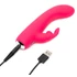 Kép 9/9 - Happyrabbit Mini Rabbit - vízálló, akkus csiklókaros vibrátor (pink) - 5