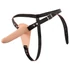 Kép 2/9 - You2Toys - Strap-On - akkus, felcsatolható vibrátor (natúr) - 2