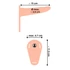 Kép 9/9 - You2Toys - Strap-On - akkus, felcsatolható vibrátor (natúr) - 9
