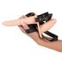 Kép 4/10 - You2Toys - Strap-On - akkus, felcsatolható dupla vibrátor (natúr) - 4