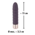 Kép 10/10 - You2Toys Elegant Diamond - akkus rúd vibrátor (sötétlila) - 10