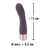 Kép 22/22 - You2Toys Elegant Flexy - akkus, redős G-pont vibrátor (sötétlila) - 12