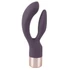 Kép 9/18 - You2Toys Elegant Double - akkus, csiklókaros vibrátor (sötétlila) - 5