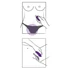 Kép 17/17 - SMILE Panty - akkus, rádiós csiklóvibrátor (lila) - 9
