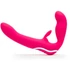 Kép 5/9 - Happyrabbit Strapless - tartópánt nélküli felcsatolható vibrátor (pink) - 3