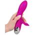 Kép 8/11 - XOUXOU - akkus, csiklószívós G-pont vibrátor (pink) - 8