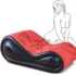 Kép 1/17 - Magic Pillow - Felfújható szexágy - bilincsekkel - nagy (piros)