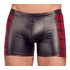 Kép 2/10 - NEK -  piros oldalbetétes  cipzáros boxer (fekete) - 2