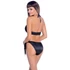 Kép 9/13 - Cottelli - bikini fazonú melltartó szett (fekete) - 5