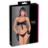 Kép 1/7 - Cottelli - bikini fazonú melltartó szett (fekete)