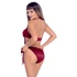 Kép 13/13 - Cottelli - bikini fazonú melltartó szett (vörös) - 7