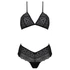 Kép 3/5 - Passion Eco Kerria - csipke bikini szett (fekete) - 3