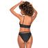 Kép 2/4 - / Obsessive Miamelle - pántos sportos bikini (fekete) - 2