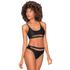 Kép 1/4 - / Obsessive Miamelle - pántos sportos bikini (fekete)