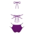 Kép 7/7 - Obsessive Balitta - fényes, nyakpántos bikini (lila) - 7
