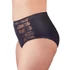 Kép 3/6 - Cottelli Plus Size - pántos-csipkés női alsó (fekete) - 3