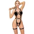 Kép 2/7 - Bad Kitty - nyitott testhám body (fekete) - 2