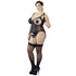 Kép 3/8 - Cottelli Plus Size - variálható harisnyatartós felső (fekete) - 3