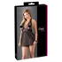 Kép 7/11 - Cottelli Plus Size - csipkés lenge babydoll (fekete) - 4