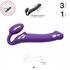 Kép 2/6 - Strap-on-me XL - pánt nélküli felcsatolható vibrátor - extra nagy (lila) - 2